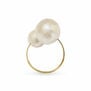 Cotton pearl ring by Anq